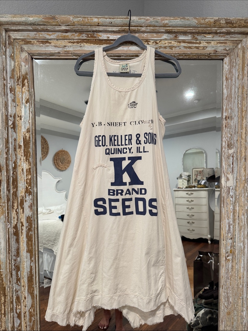 Jaded gypsy feed sack dress